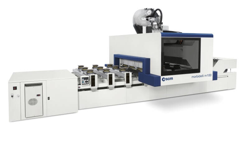 CNC bewerkingscentra's - CNC machines voor boren en frezen - morbidelli m100/200
