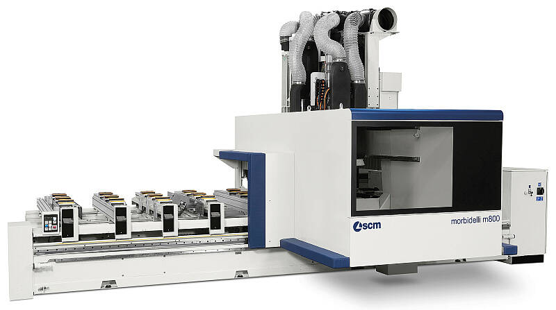 CNC bewerkingscentra's - CNC machines voor boren en frezen - morbidelli m600/800